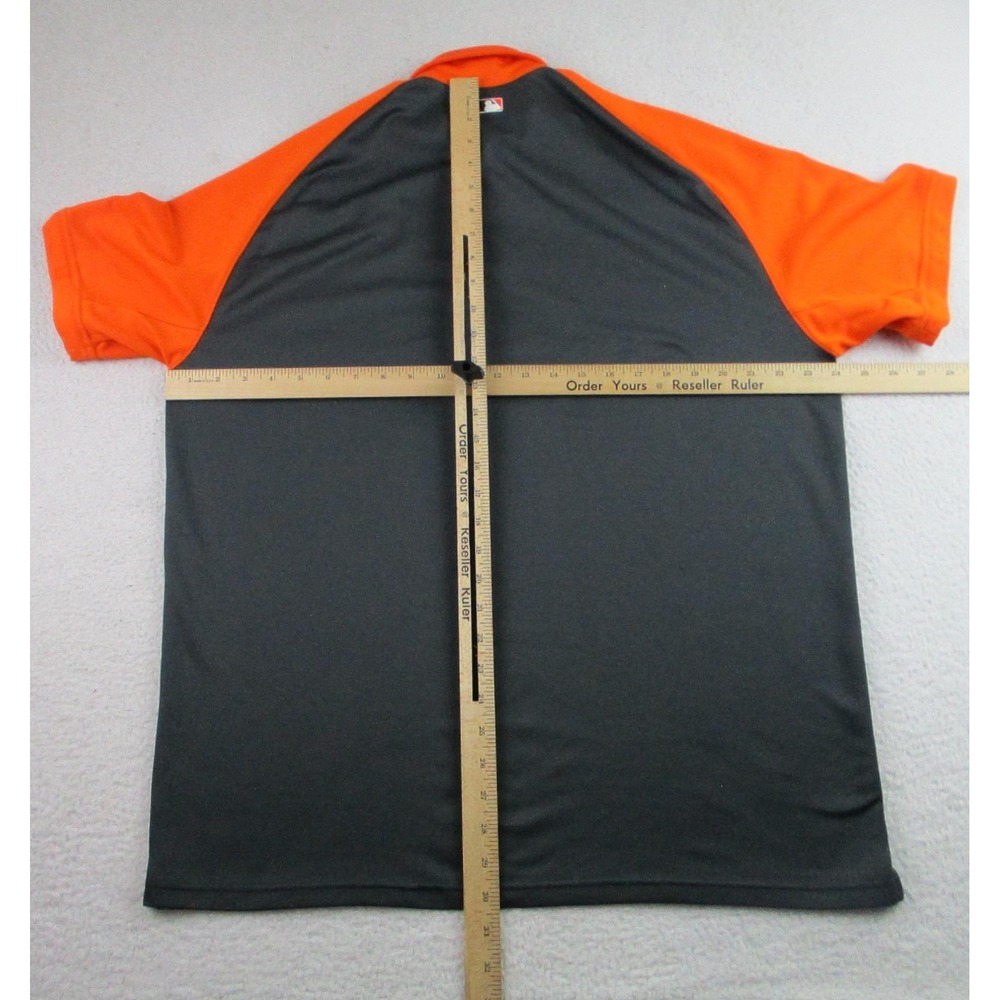 Nike San Francisco Giants Polo Shirt Mens XL MLB‎ Baseball Dri Fit Authentic - Picture 5 of 8